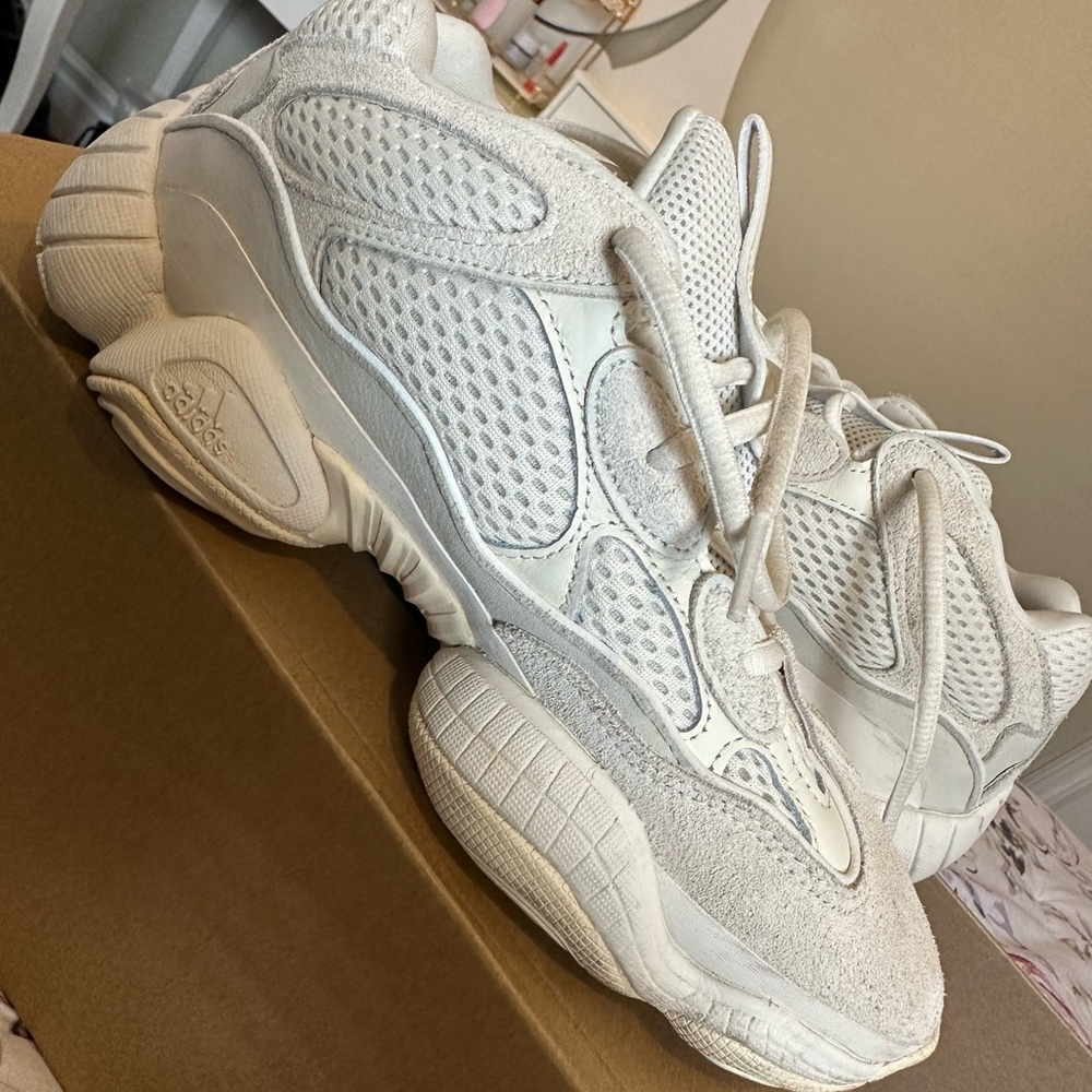 Yeezy boost 500 bone white!